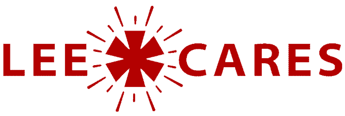 Lee Cares logo