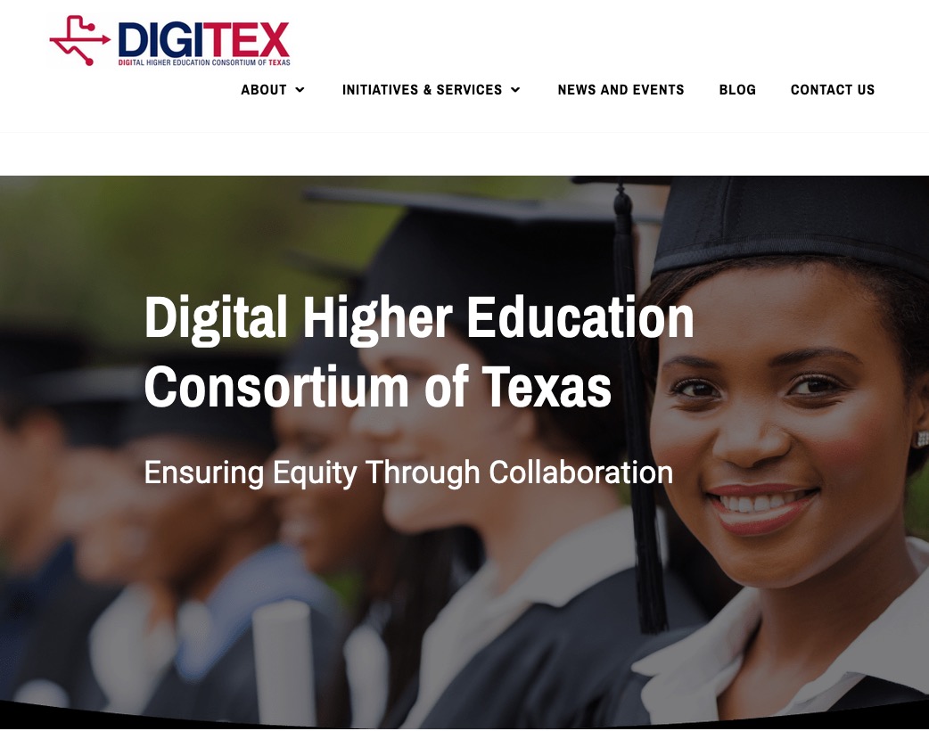 Preview of DigiTex website