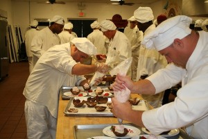 Culinary Arts students cooking