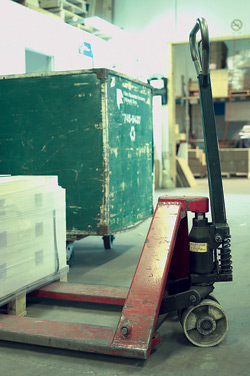 A shipping facility