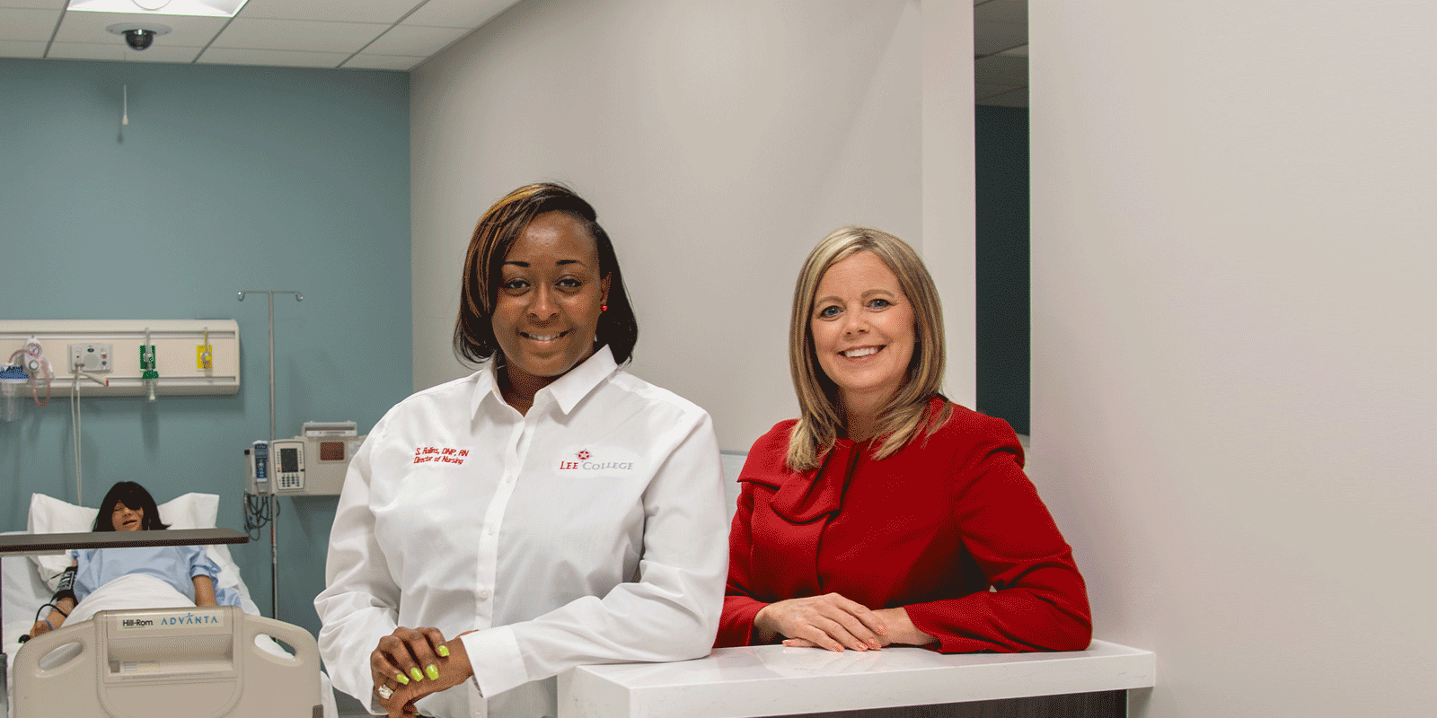 Dr. Sybil Rollins, left, and Dr. Janena Norris